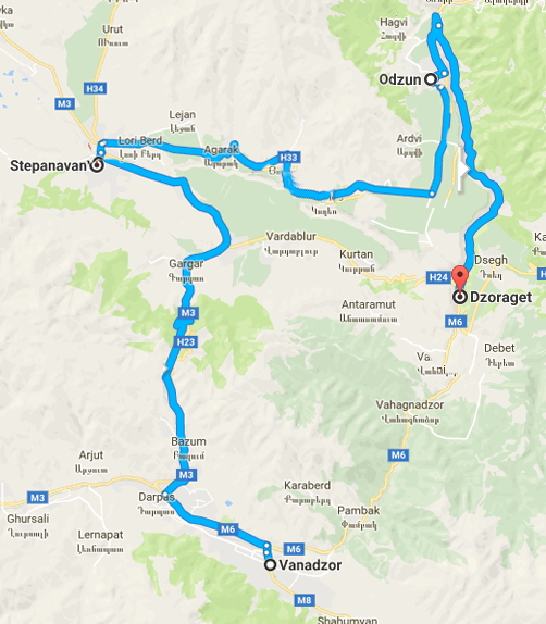 How to Get to Avan Dzoraget Hotel in Armenia 