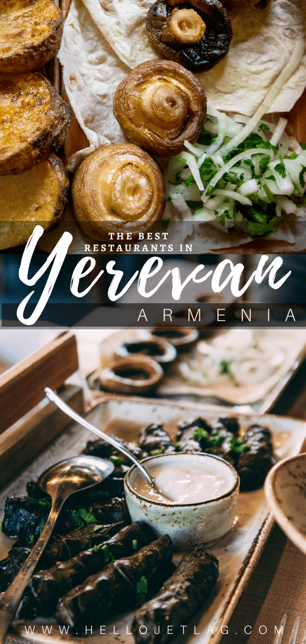 A list of the top Yerevan restaurants and bars to try in Armenia (recommended by locals!). Choose from traditional Armenian restaurants to french style cafes. Plus discover the best wine bars in Yerevan to taste local Armenian wine. 