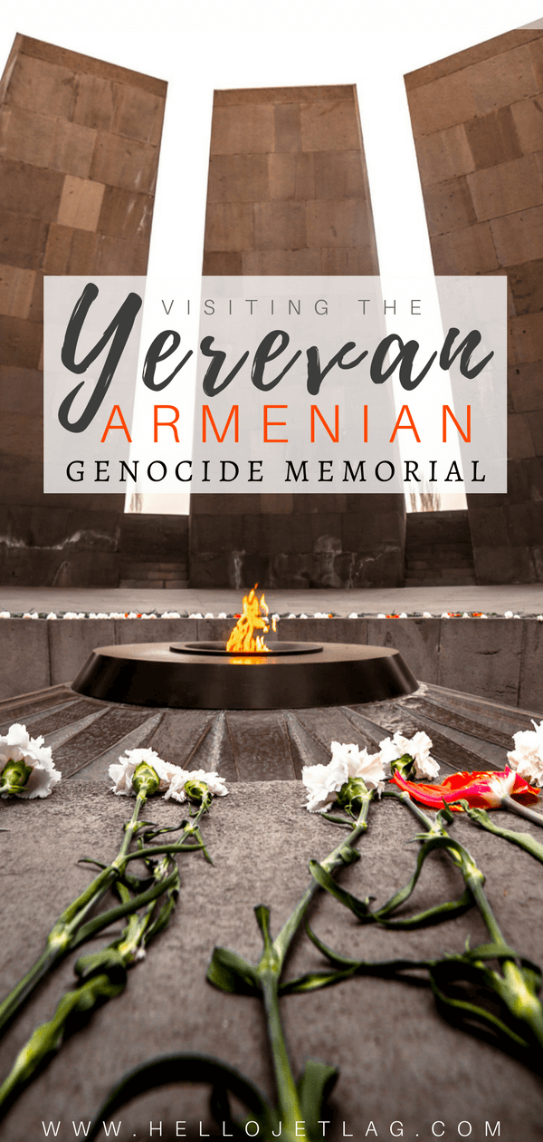 During WWI, 1.5 million Armenians were killed at the hands of the Ottoman Turks. Tsitsernakaberd is the official Armenian Genocide memorial of Armenia, and one of the most important things to do in Yerevan. Keep reading for a brief history of the Armenian Genocide, photos of the memorial, and what to expect when you visit Tsitsernakaberd.