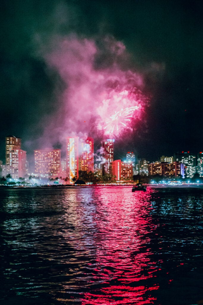 Hilton Hawaiian Village Fireworks