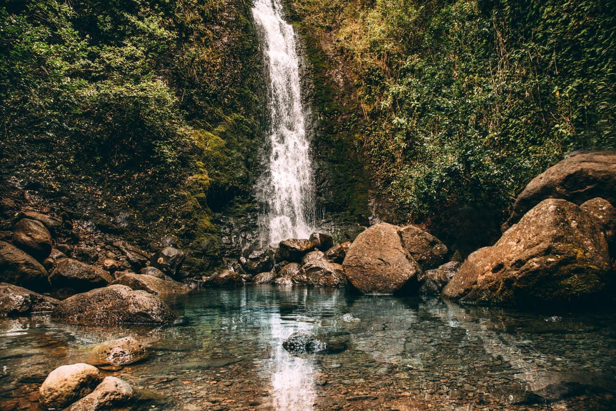 Lulumahu Falls Oahu Hawaii 