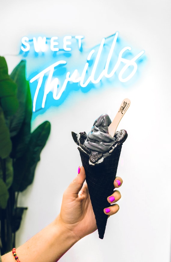 Thrills Ice Cream Oahu // Best Places to Eat in Oahu 