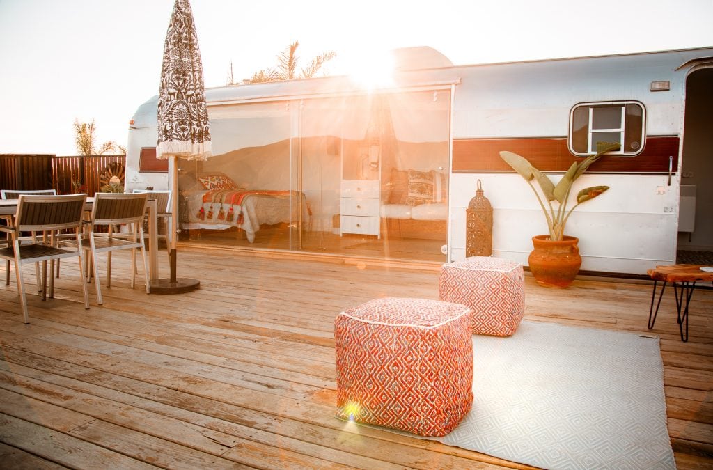 Airstream in Valle de Guadalupe 