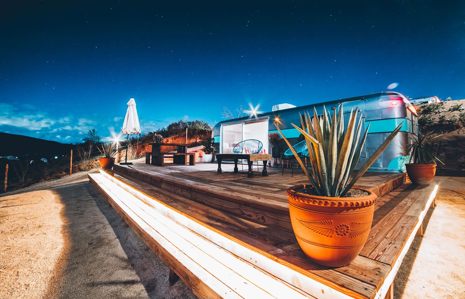 Airstream in Baja California 