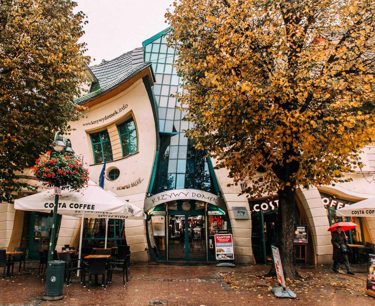 Sopot Crooked House in Poland