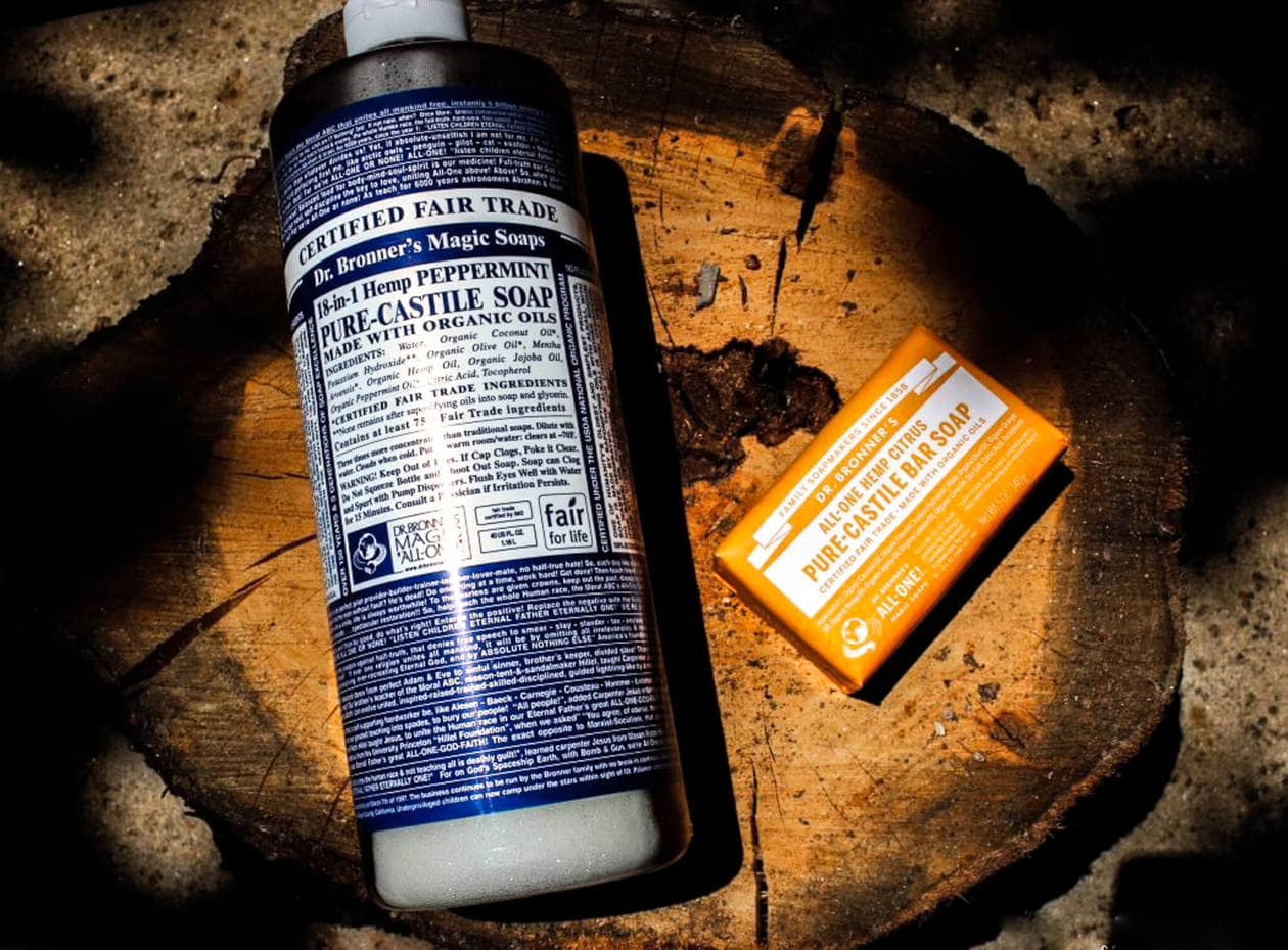 From the local community levels to a global scale, Dr. Bronner's is making a huge difference in the world and is the epitome of a true, eco-friendly brand. Keep reading to learn about their environmental, fair trade and organic practices, as well has how I use it to clean my makeup brushes and beauty blenders. And discover why it's the perfect soap for traveling.