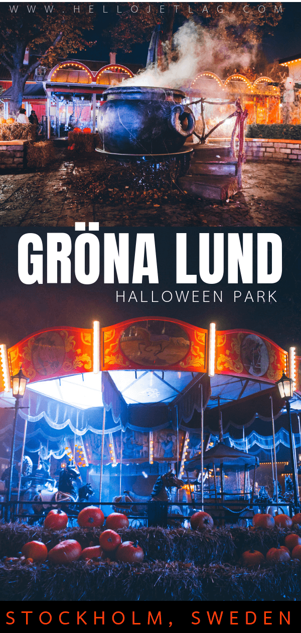 Grona Lund, Stockholm - Halloween park on Djurgarden