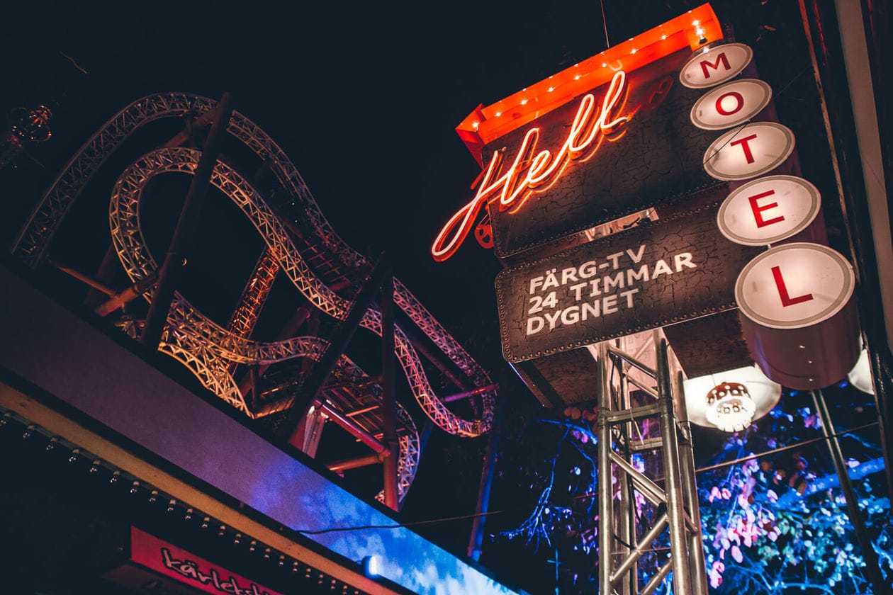 Grona Lund, Stockholm - Halloween park on Djurgarden