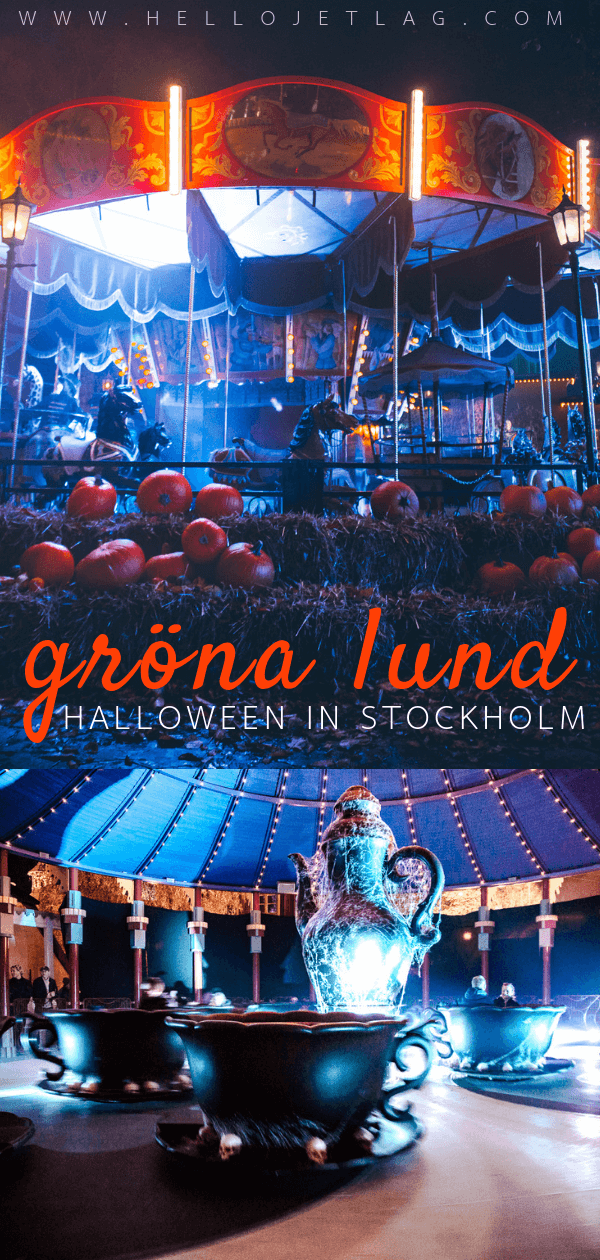 Grona Lund, Stockholm - Halloween park on Djurgarden