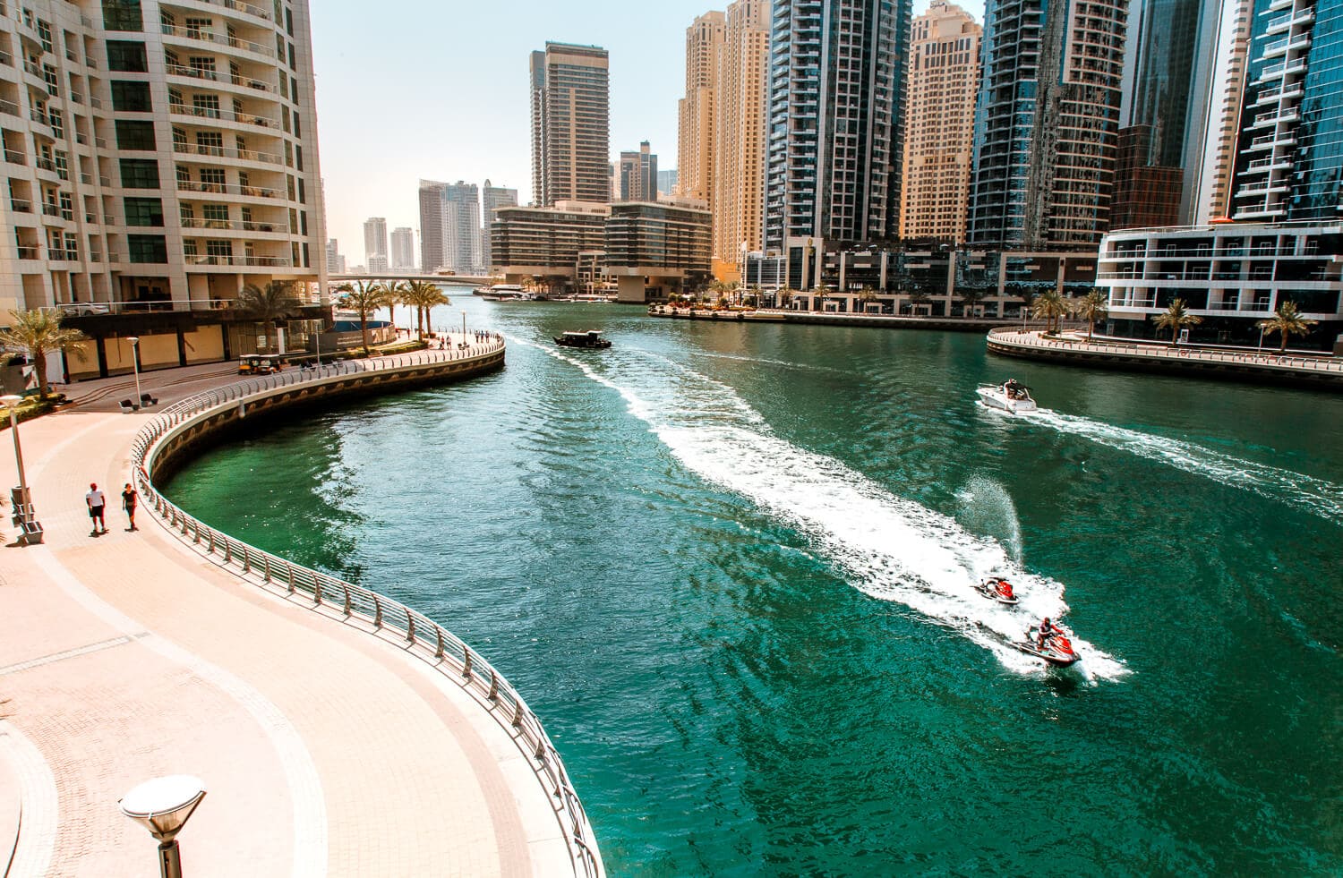 The Dubai Marina 