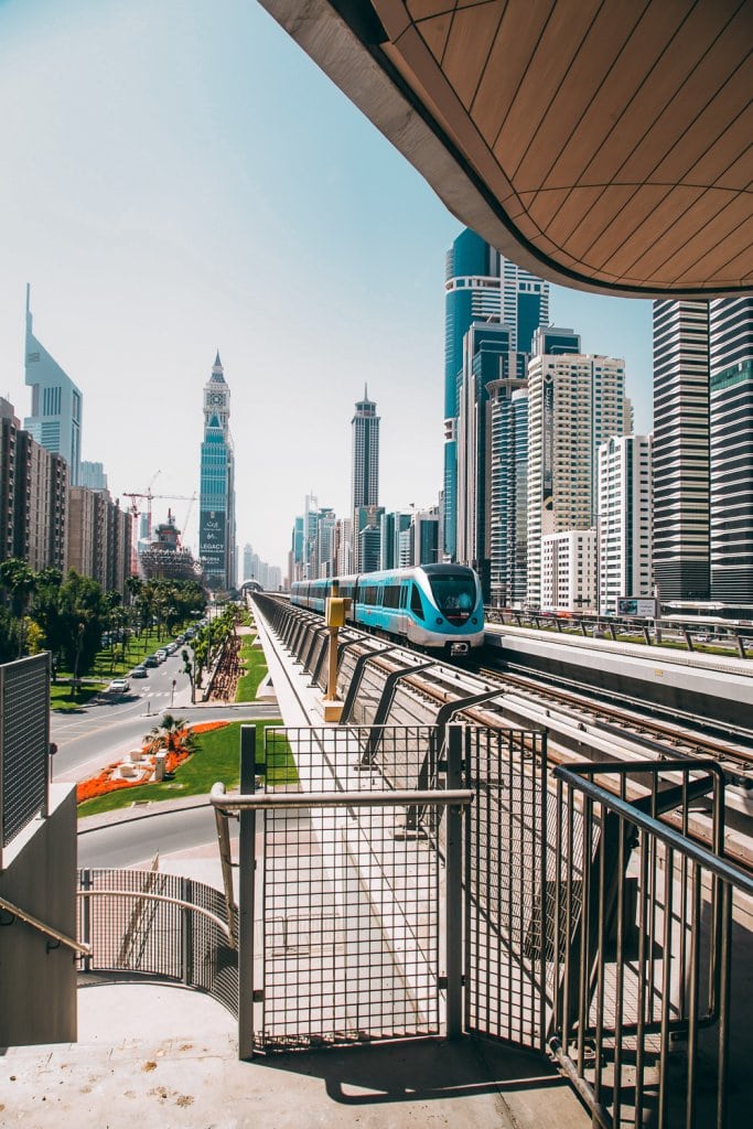 The Dubai Metro