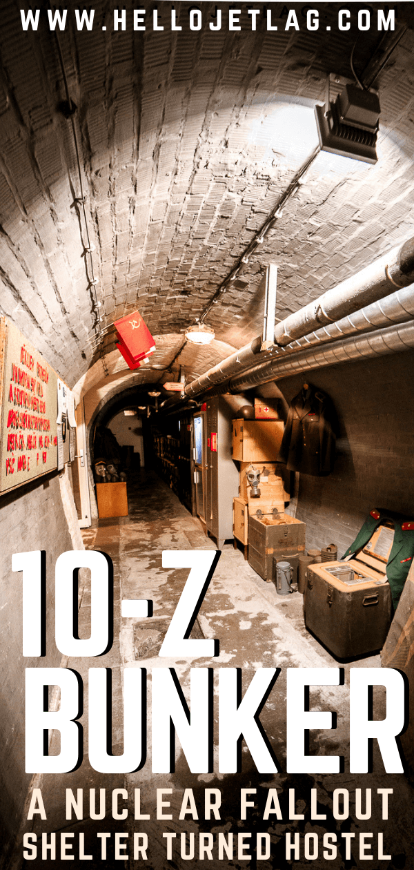 10-Z Bunker Hostel in Brno, Czechia