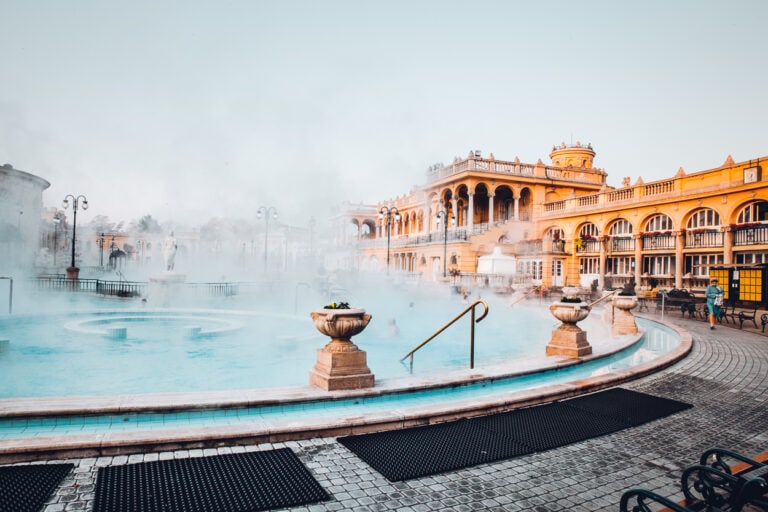 Szechenyi Baths // 15 Tips for Visiting The Budapest Thermal Baths