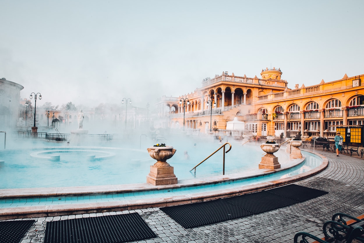 Budapest's Szechenyi Pools 