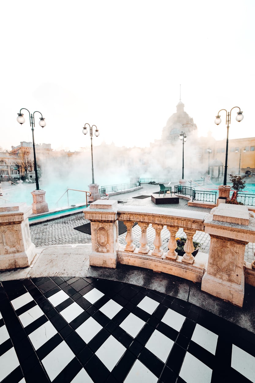 Szechenyi Baths in Budapest 