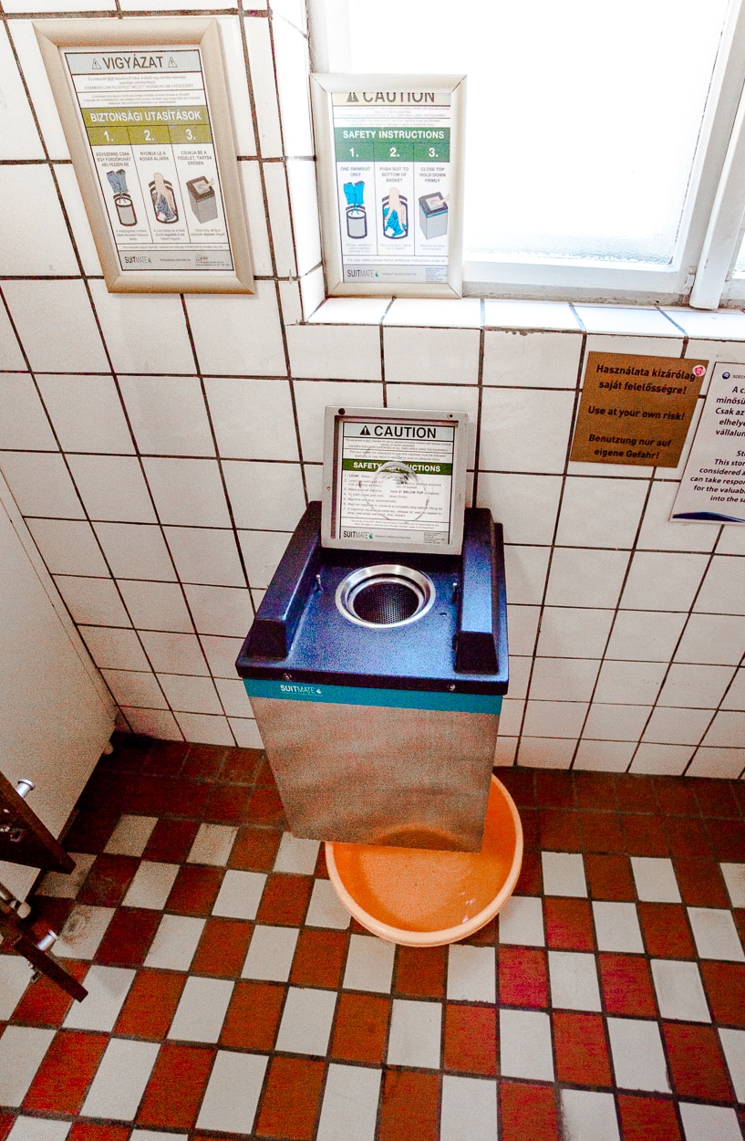 Szechenyi Baths Swimsuit Dryer