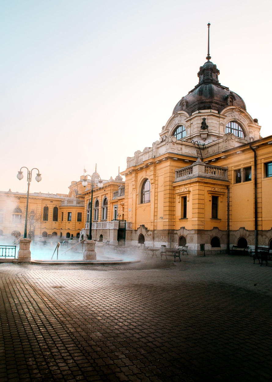 Budapest's Szechenyi Thermal Pools