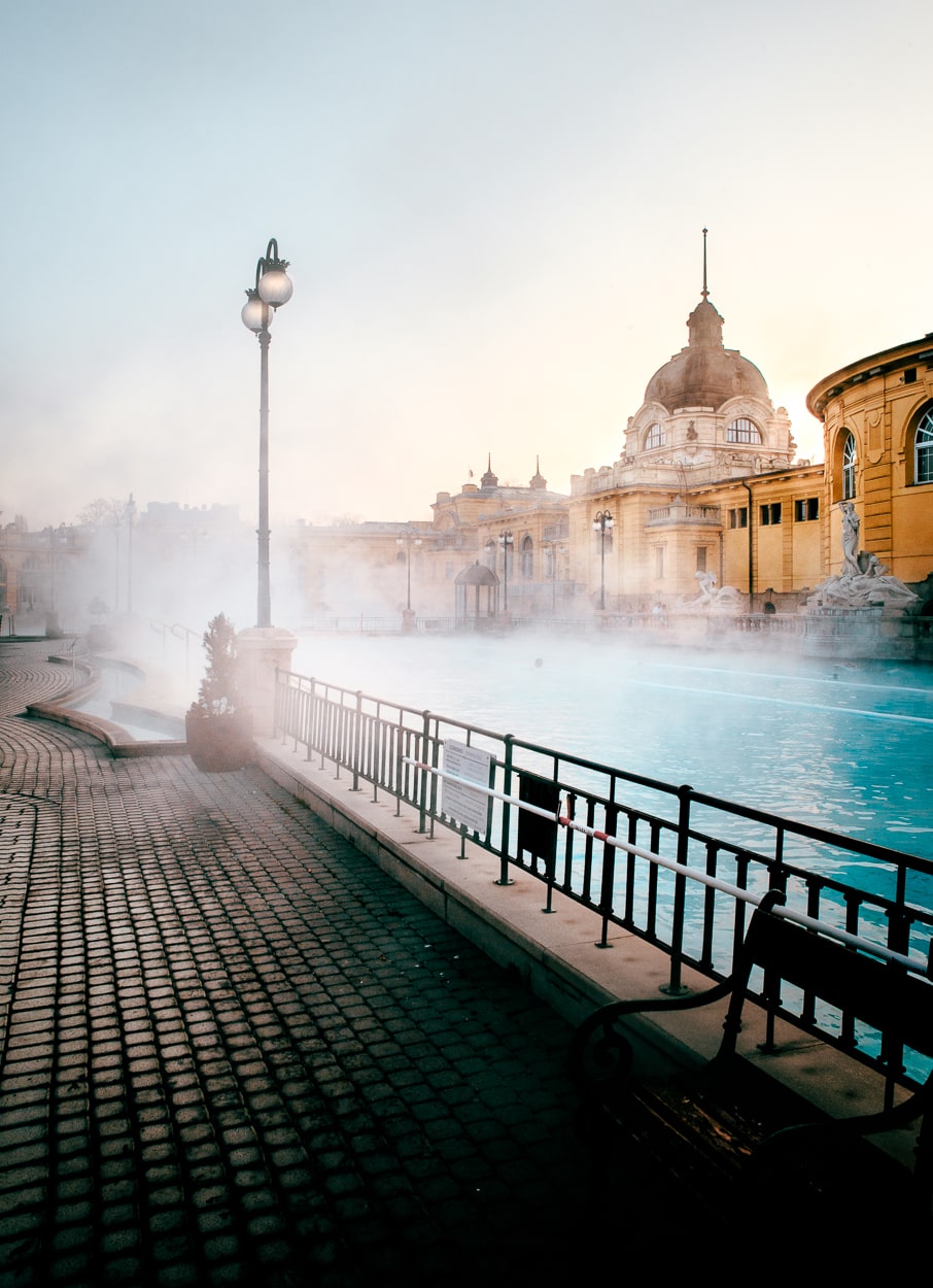 Szechenyi Baths in Budapest 