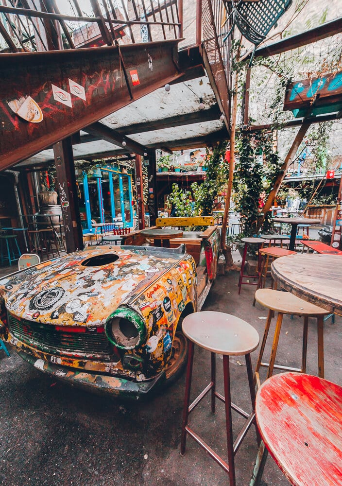 Szimpla Kert Car Seating 