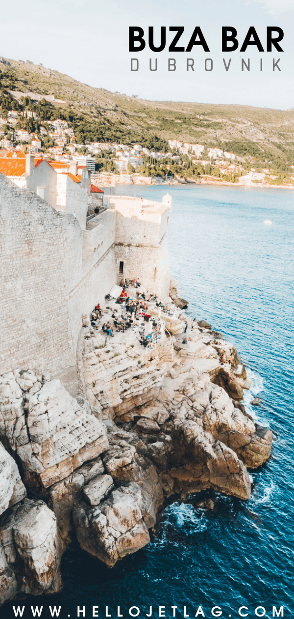 Dubrovnik Cliff Bar 