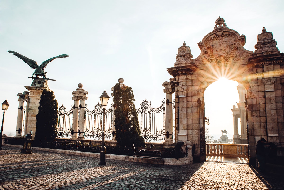 Buda Castle Gate 