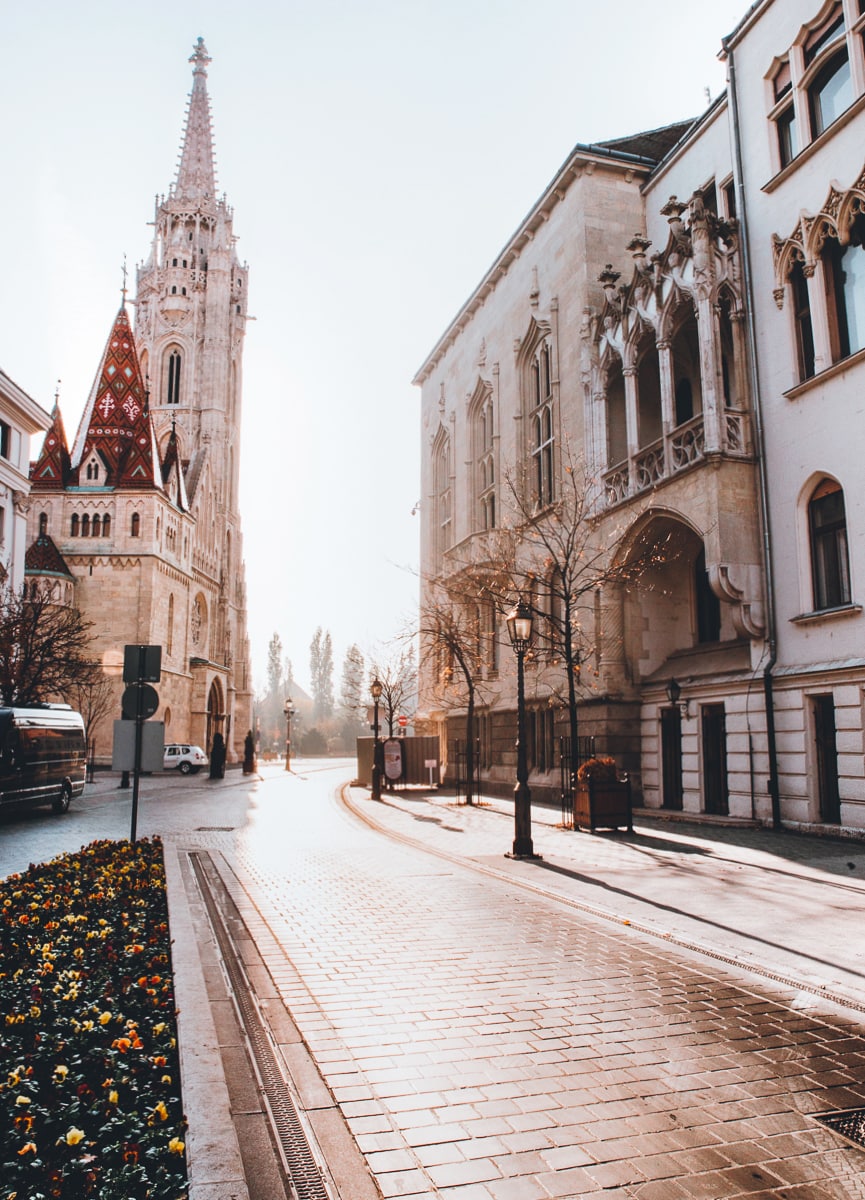 Castle Hill in Budapest 