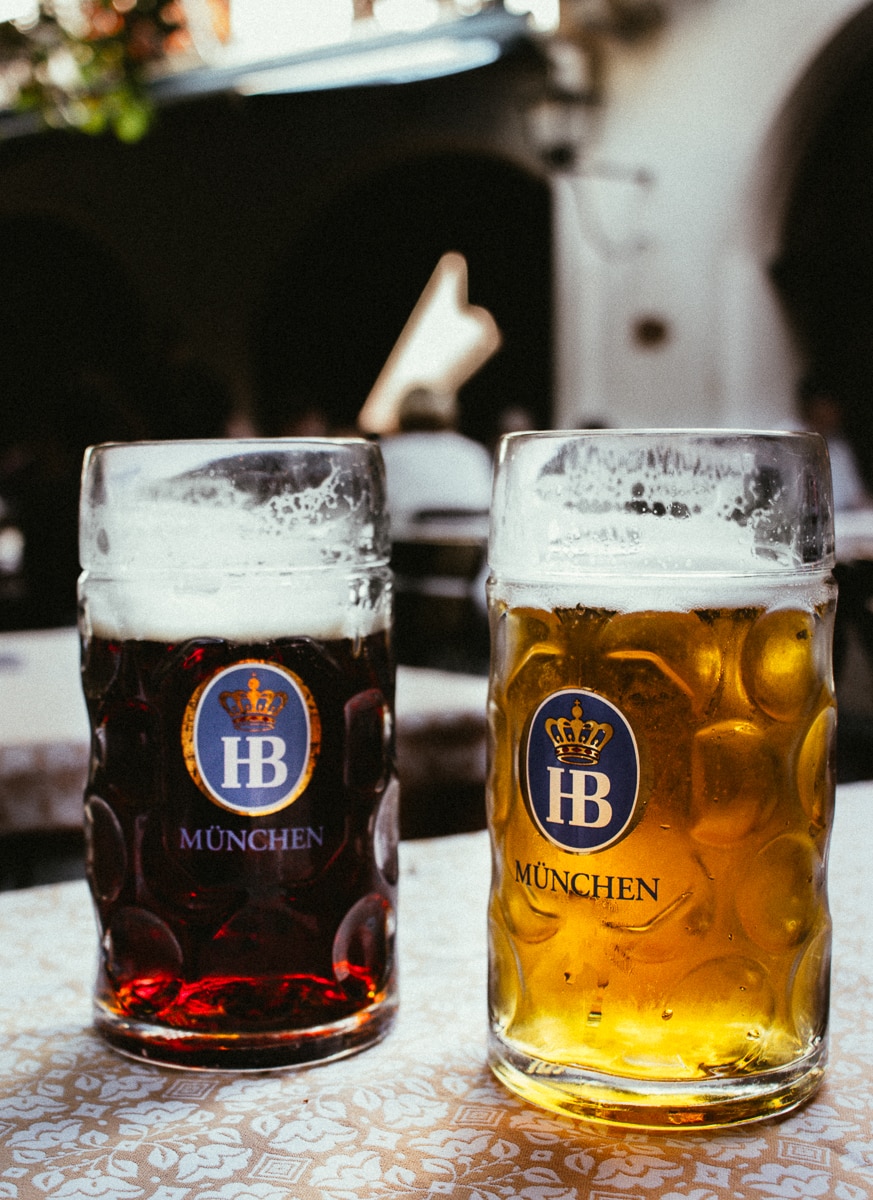 Hofbrau Beer in Munich