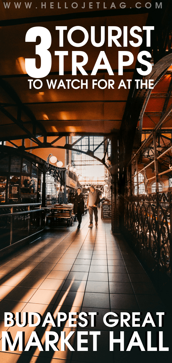 Tourist Traps at the Great Market Hall