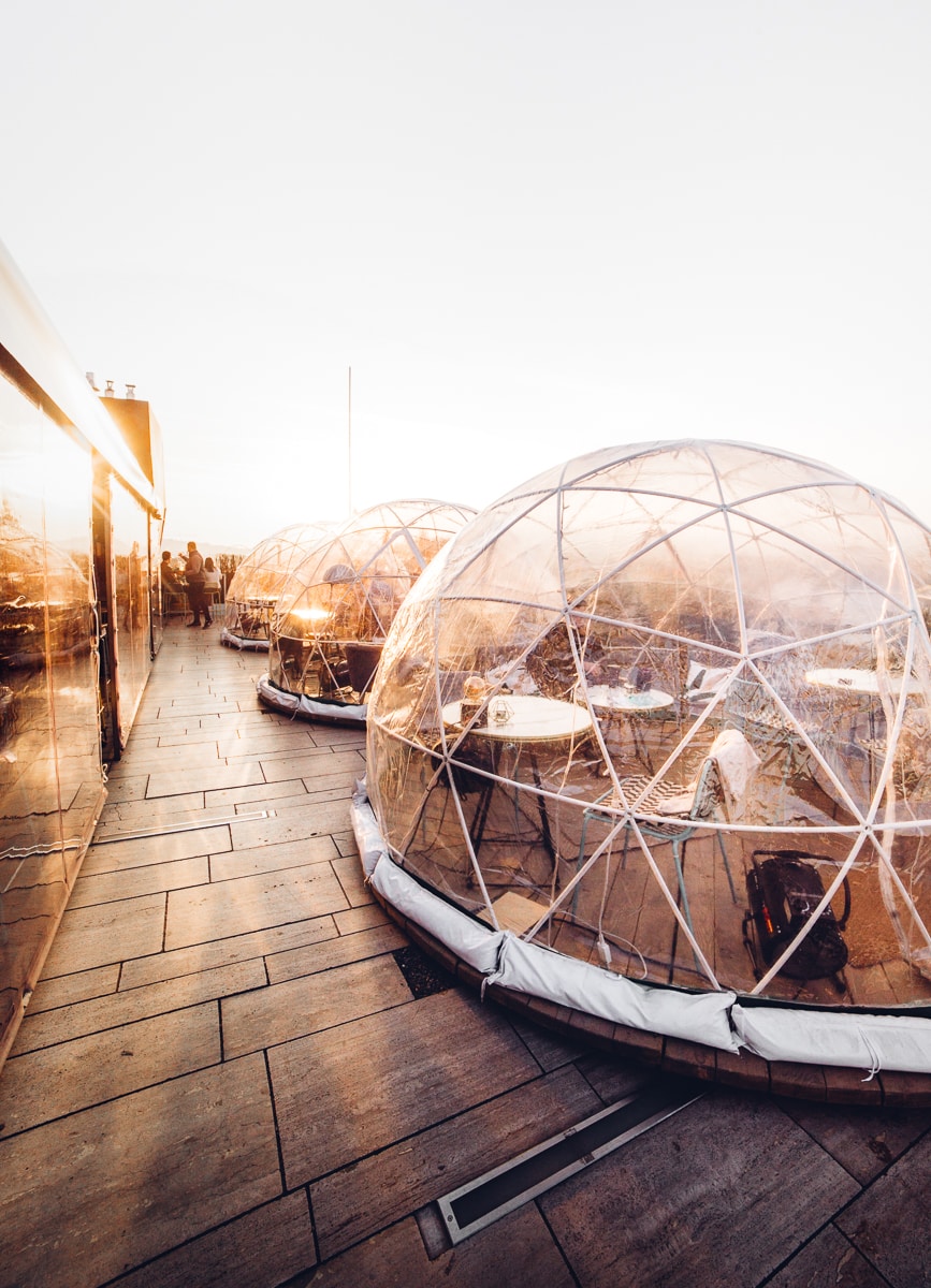 360 Rooftop Bar in Budapest 