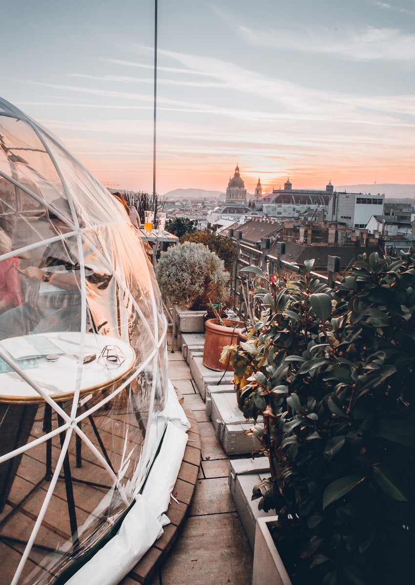 Budapest Igloo Garden at 360 Bar 