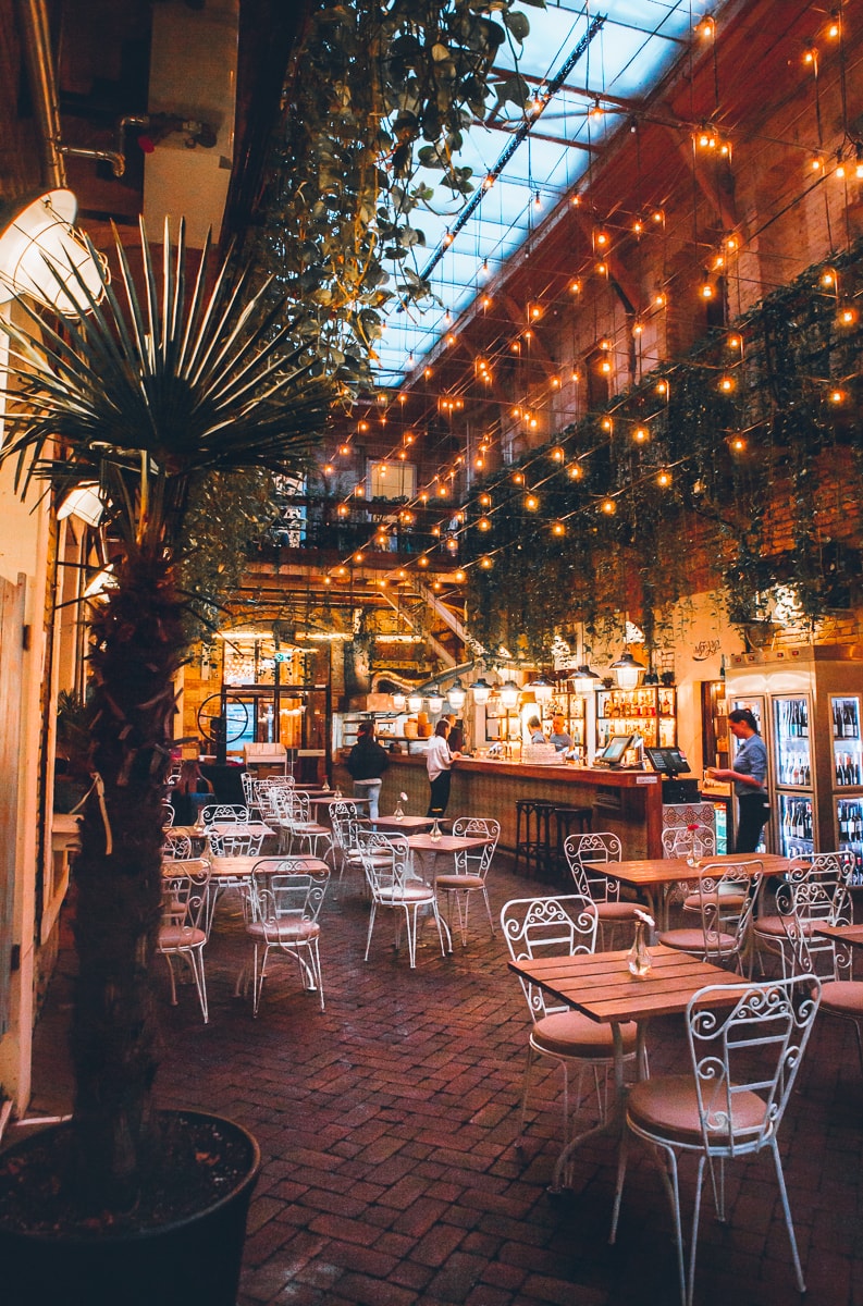 Mazel Tov Courtyard in Budapest 