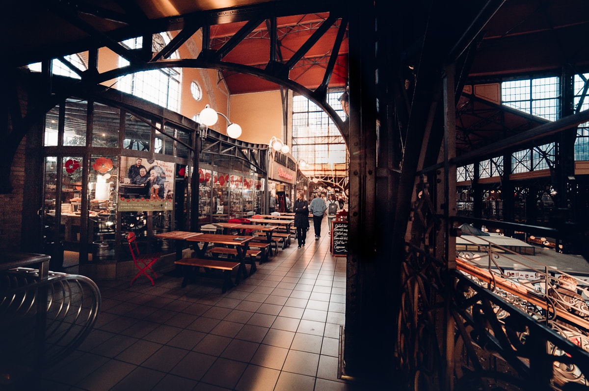 Central Market Hall in Budapest 