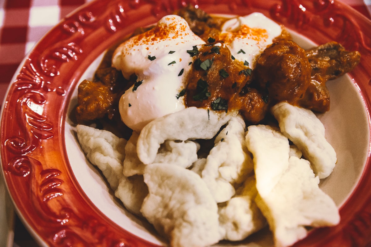 Hungarikum Bisztro Mushroom Paprikash