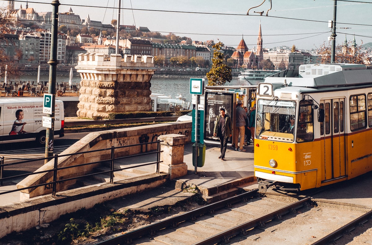 Budapest Tram Line #2 