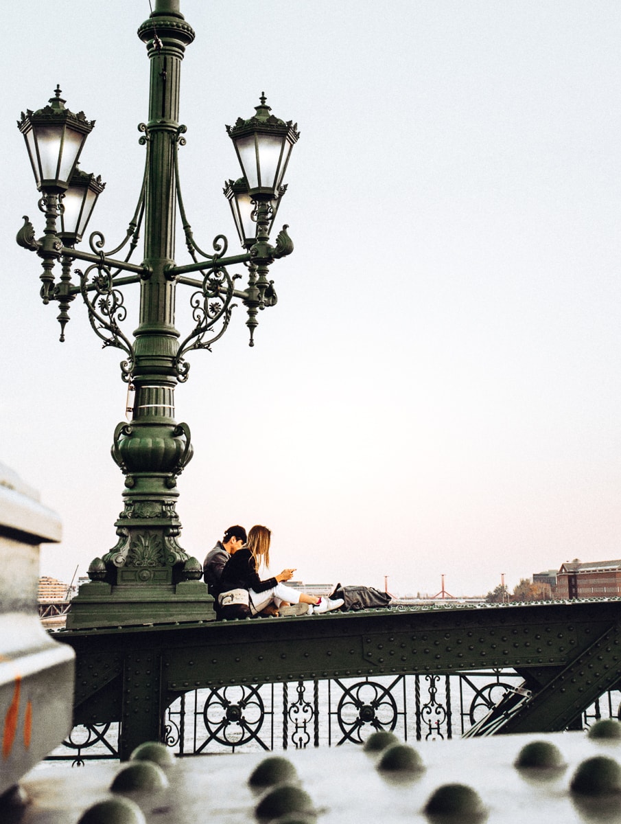 Liberty Bridge in Budapest 