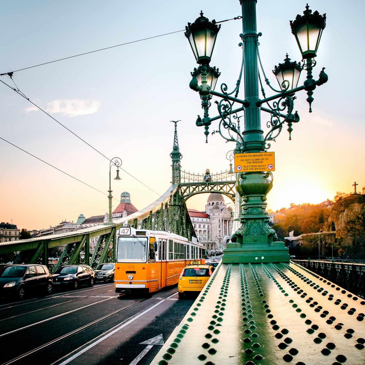 Budapest Liberty Bridge 