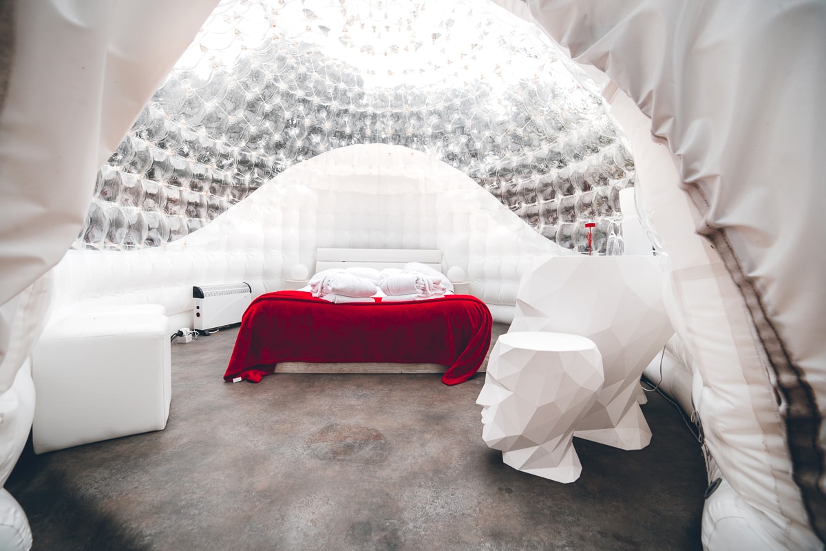 Bubble Hotel Room 