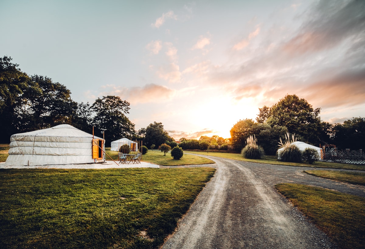 Yurts - Glamping in France 