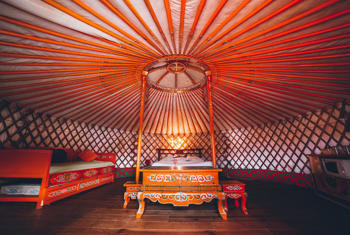 Yurt in Brittany France 