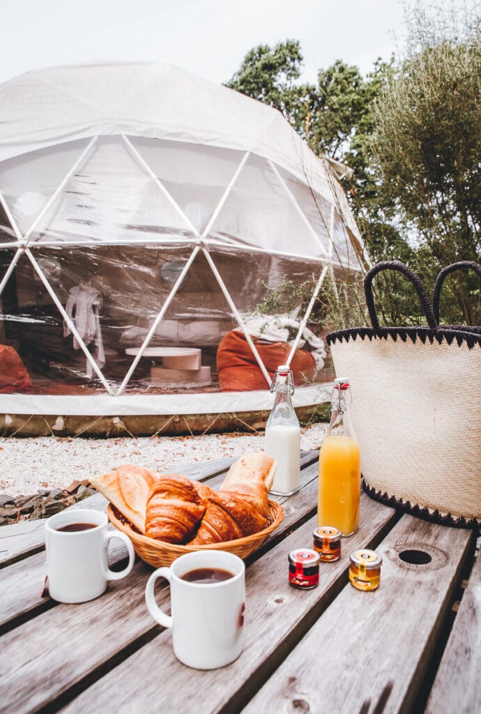 glamping in france