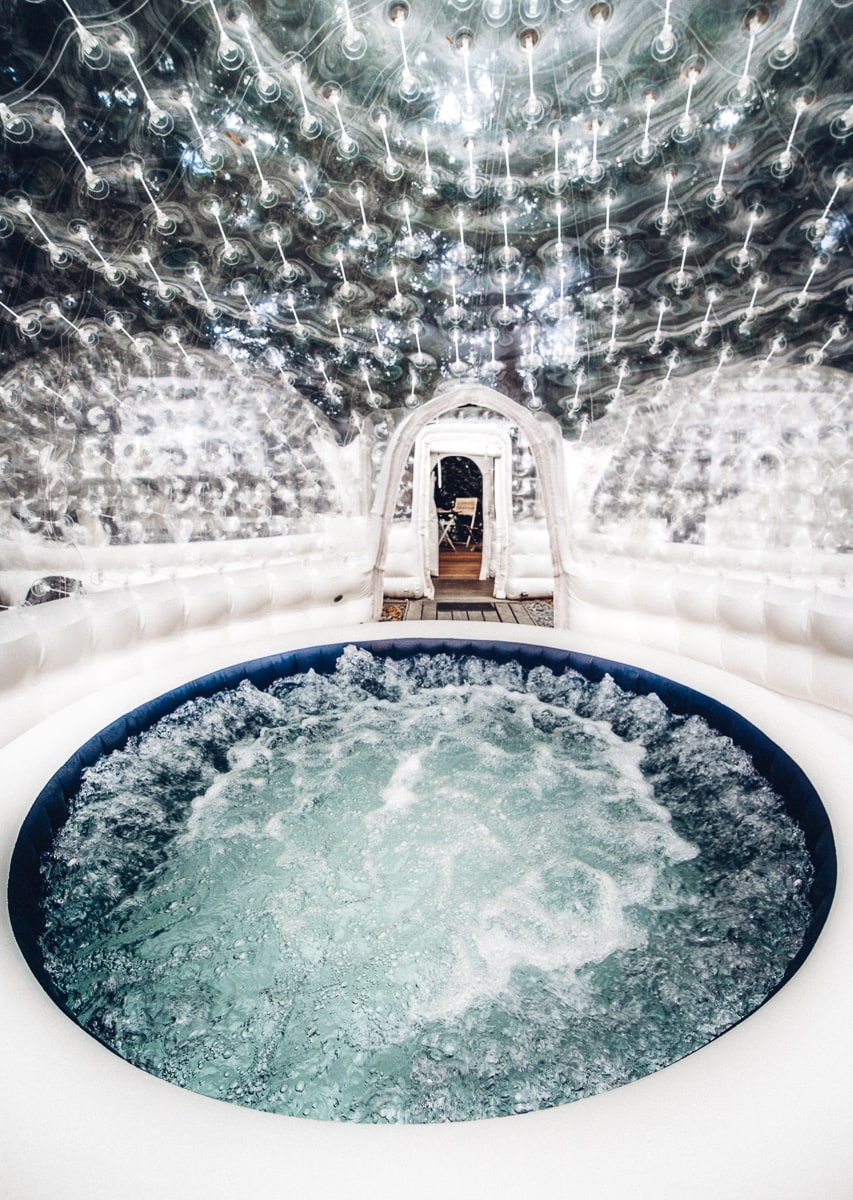 Bubble Hotel Jacuzzi 