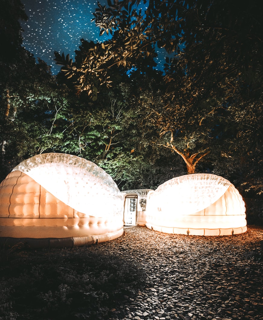 Bubble Hotel Camping in France 