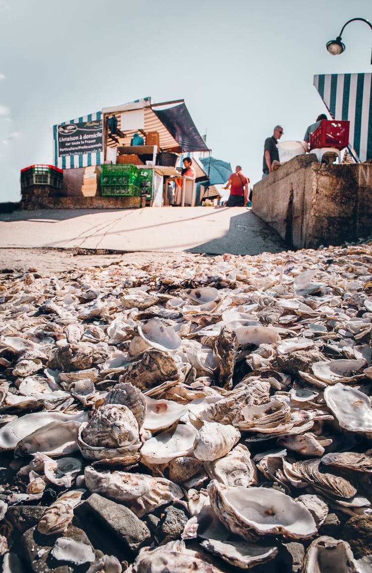 Marché aux Huîtres in Cancale 