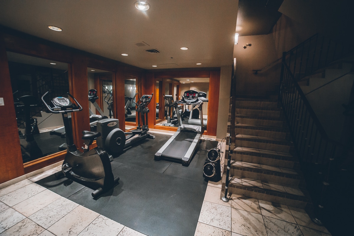 The Listel Hotel Fitness Center