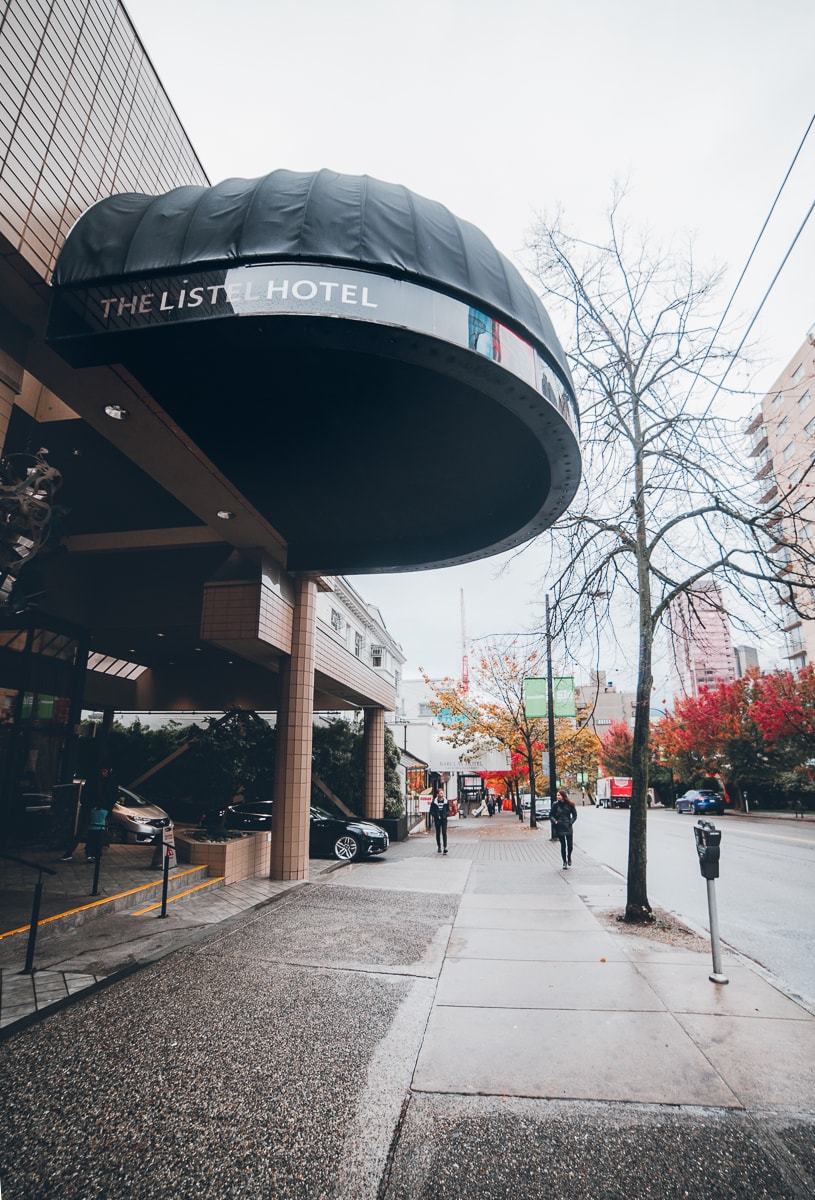 The Listel Boutique Hotel in Vancouver BC