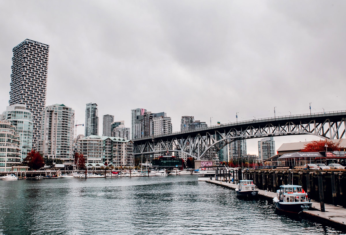 False Creek in Vancouver BC Canada