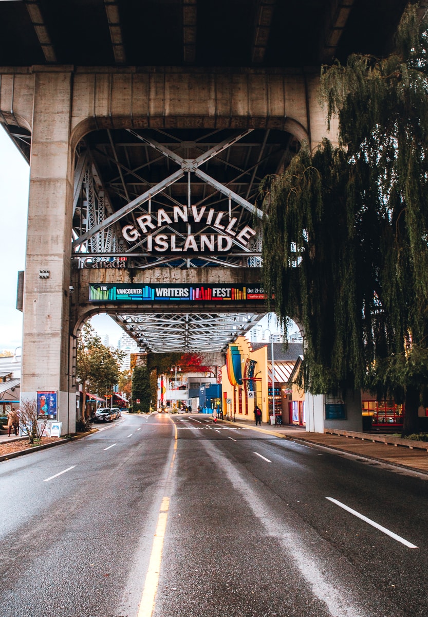 Granville Island in Vancouver BC 