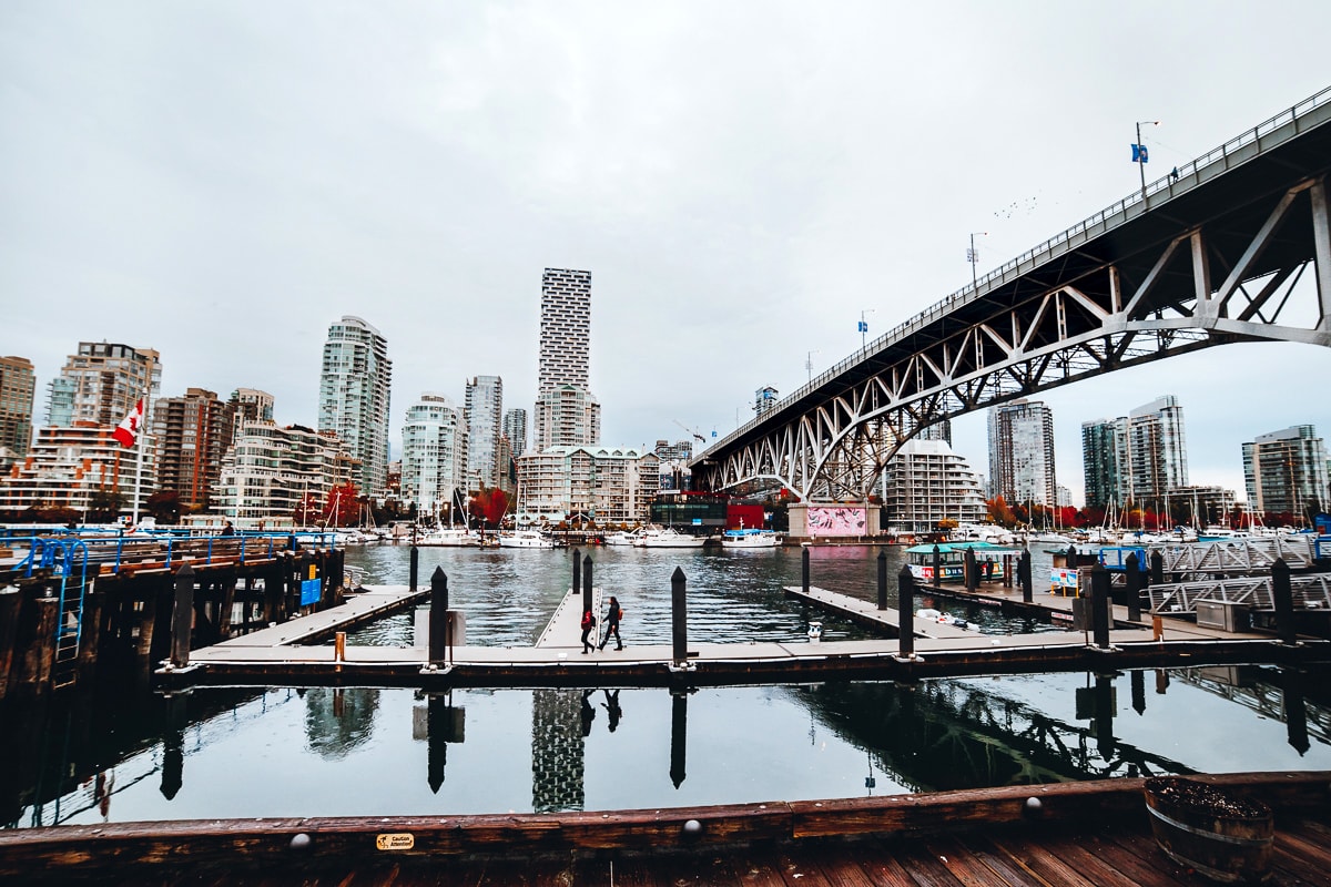 False Creek in Vancouver Canada