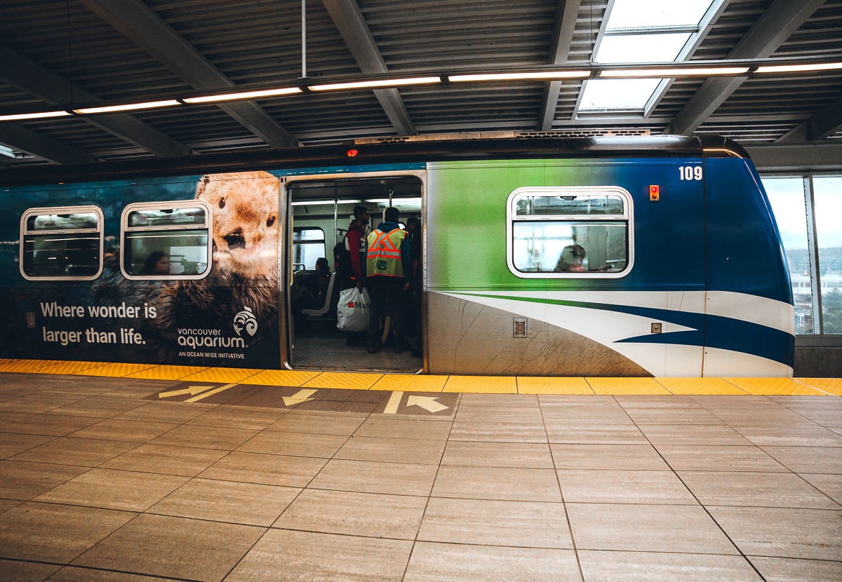 Vancouver BC Skytrain 