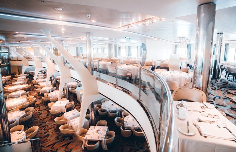 Celebrity Eclipse Moonlight Sonata Restaurant.